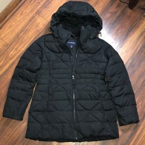 Lands’End  Puffer Winter Coat with Hood Sz. XS
